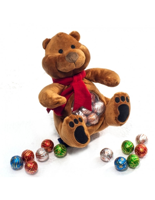 Leonidas Christmas teddy bear